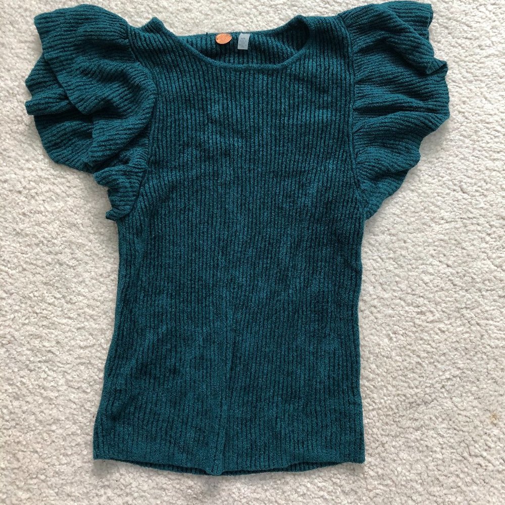 Fall velvet top